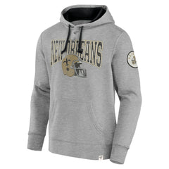 New Orleans Saints Label Maker Pullover Hoodie Black | Fanatics
