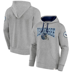 Tennessee Titans Label Maker Pullover Hoodie Heather Gray | Fanatics