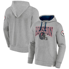 Houston Texans Label Maker Pullover Hoodie Heather Gray | Fanatics