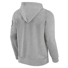 Houston Texans Label Maker Pullover Hoodie Heather Gray | Fanatics
