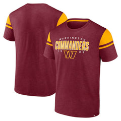 Washington Commanders Old School Play Slub T-Shirt Burgundy | Fanatics