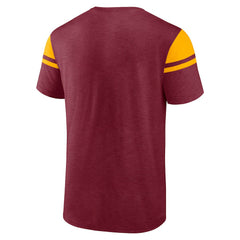 Washington Commanders Old School Play Slub T-Shirt Burgundy | Fanatics