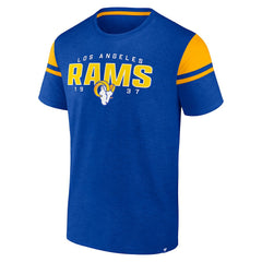 Los Angeles Rams Old School Play Slub T-Shirt Royal | Fanatics