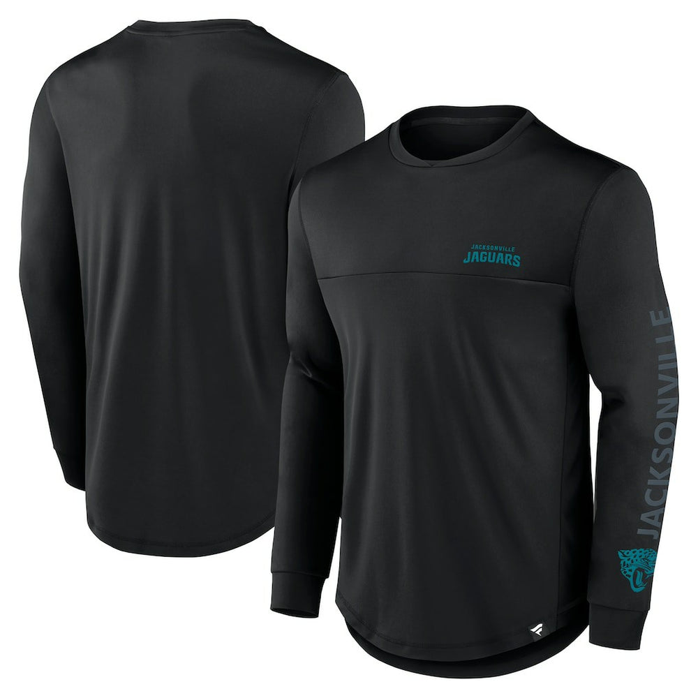 Jacksonville Jaguars Blackout Long Sleeve T-Shirt Black | Fanatics