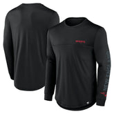 New England Patriots Blackout Long Sleeve T-Shirt Black | Fanatics