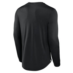 Cleveland Browns Blackout Long Sleeve T-Shirt Black | Fanatics