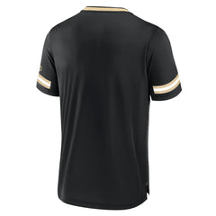 New Orleans Saints Stripe Stacking T-Shirt Black | Fanatics