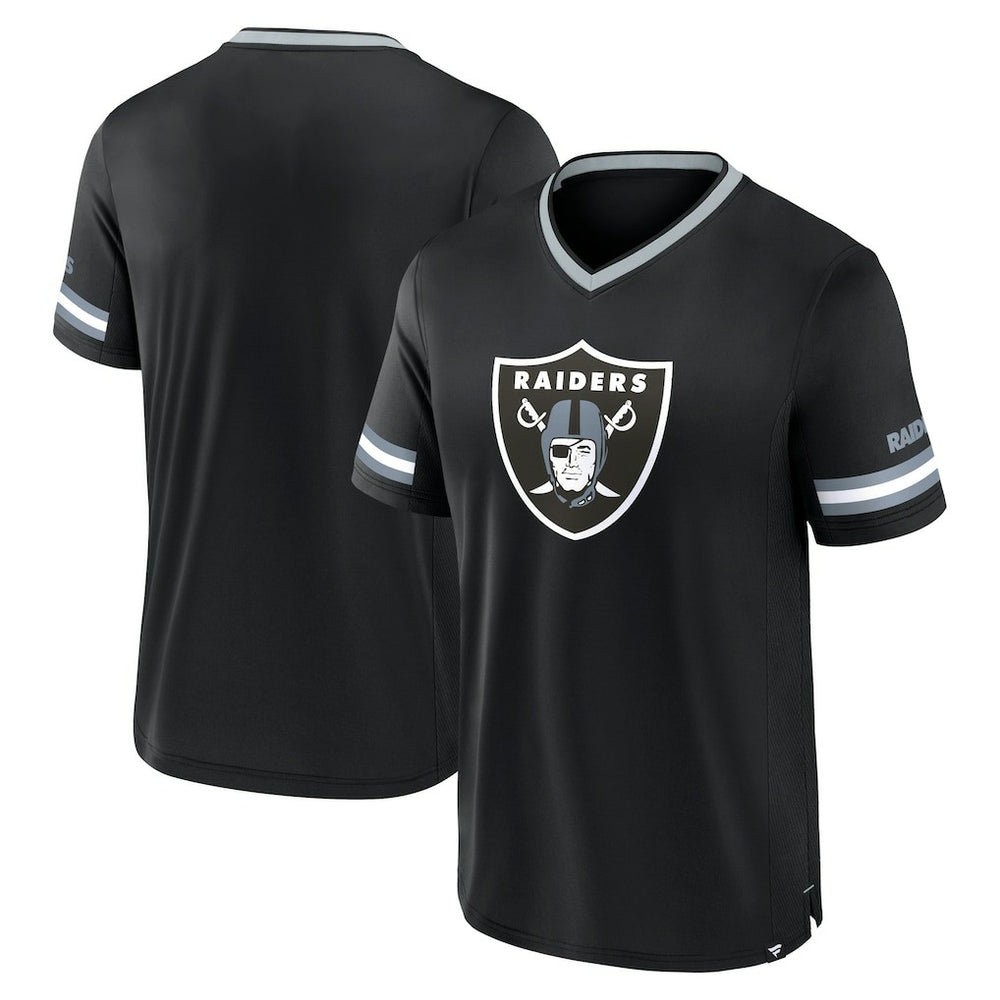 Las Vegas Raiders Stripe Stacking T-Shirt Black | Fanatics