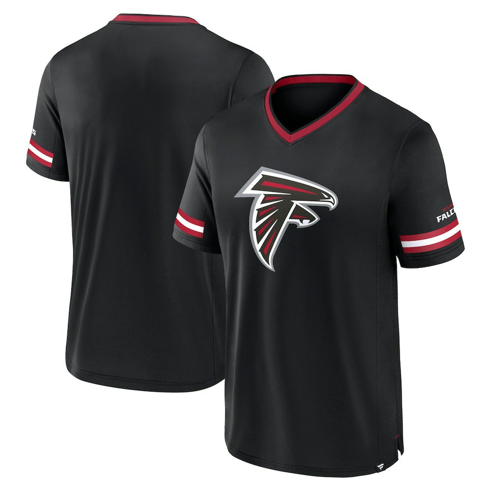 Atlanta Falcons Stripe Stacking T-Shirt Black | Fanatics