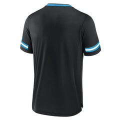 Carolina Panthers Stripe Stacking T-Shirt Black | Fanatics