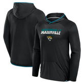Jacksonville Jaguars Transitional Defender Hoodie Long Sleeve T-Shirt Black | Fanatics