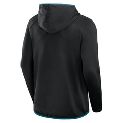 Jacksonville Jaguars Transitional Defender Hoodie Long Sleeve T-Shirt Black | Fanatics