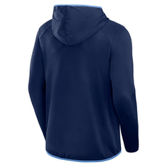 Tennessee Titans Transitional Defender Hoodie Long Sleeve T-Shirt Navy | Fanatics