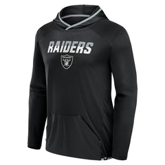 Las Vegas Raiders Transitional Defender Hoodie Long Sleeve T-Shirt Black | Fanatics