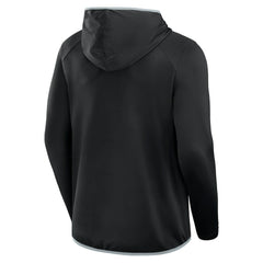 Las Vegas Raiders Transitional Defender Hoodie Long Sleeve T-Shirt Black | Fanatics