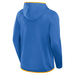 Los Angeles Chargers Transitional Defender Hoodie Long Sleeve T-Shirt Powder Blue | Fanatics