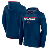 Houston Texans Transitional Defender Hoodie Long Sleeve T-Shirt Navy | Fanatics