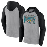 Jacksonville Jaguars Under Center Long Sleeve Hoodie T-Shirt Gray/Black | Fanatics