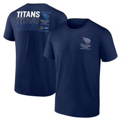 Tennessee Titans Repeat Stats T-Shirt Navy | Fanatics