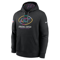New York Jets 2024 NFL Crucial Catch Club Pullover Hoodie Black | Nike for Sale