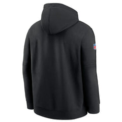 San Francisco 49ers 2024 NFL Crucial Catch Big & Tall Club Pullover Hoodie Black | Nike for Sale