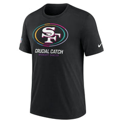 San Francisco 49ers 2024 NFL Crucial Catch Big & Tall T-Shirt Black | Nike for Sale