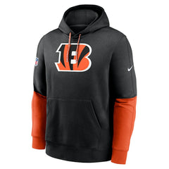 Cincinnati Bengals 2024 Sideline Club Pullover Hoodie Black | Nike for Sale