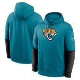 Jacksonville Jaguars 2024 Sideline Club Pullover Hoodie Teal | Nike for Sale