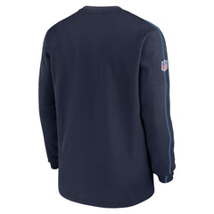 Tennessee Titans 2024 Sideline Coaches Long Sleeve Top Navy | Nike for Sale