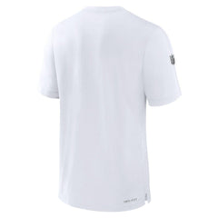 Las Vegas Raiders Sideline Player Performance T-Shirt White | Nike for Sale