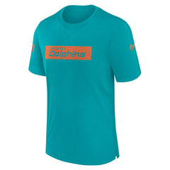 Miami Dolphins Sideline Player Performance T-Shirt Aqua | Nike for Sale