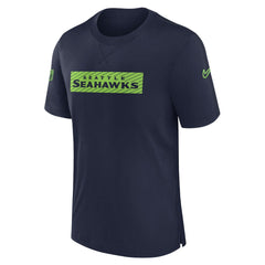 Seattle Seahawks Sideline Player Performance T-Shirt College Navy | Nike for Sale