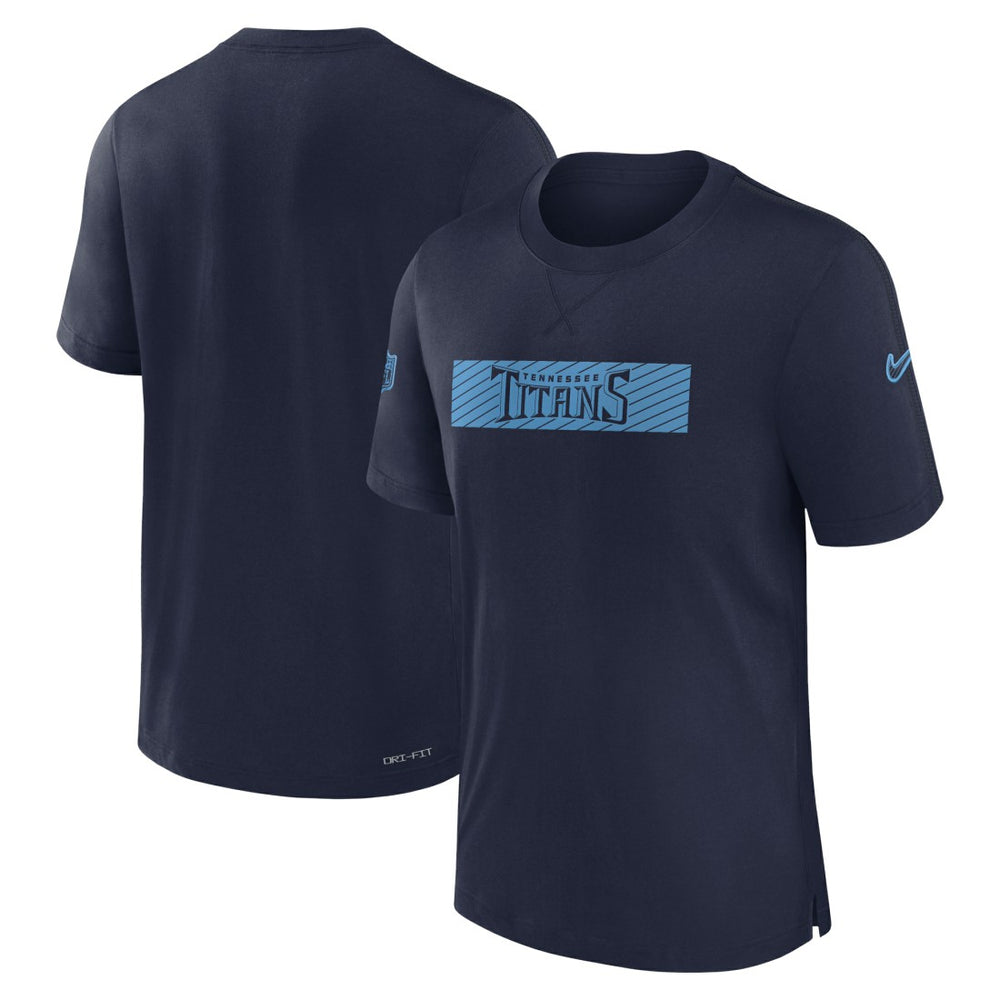 Tennessee Titans Sideline Player Performance T-Shirt Navy | Nike for Sale