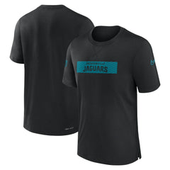 Jacksonville Jaguars Sideline Player Performance T-Shirt Black | Nike for Sale