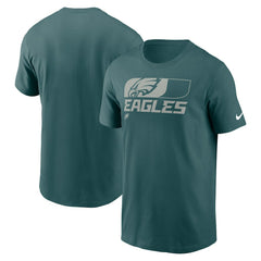 Philadelphia Eagles Air Essential T-Shirt Midnight Green | Nike for Sale