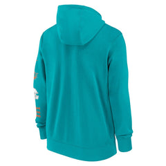 Miami Dolphins Primetime Club Full-Zip Hoodie Aqua | Nike for Sale