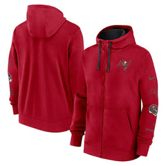 Tampa Bay Buccaneers Primetime Club Full-Zip Hoodie Red | Nike for Sale