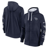 Tennessee Titans Primetime Club Full-Zip Hoodie Navy | Nike for Sale
