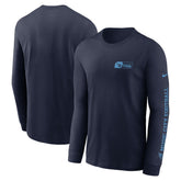 Tennessee Titans All Out Long Sleeve T-Shirt Navy | Nike for Sale