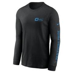 Carolina Panthers All Out Long Sleeve T-Shirt Black | Nike for Sale