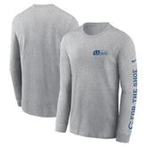 Indianapolis Colts All Out Long Sleeve T-Shirt Heather Gray | Nike for Sale