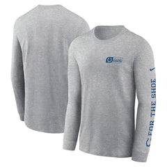 Indianapolis Colts All Out Long Sleeve T-Shirt Heather Gray | Nike for Sale
