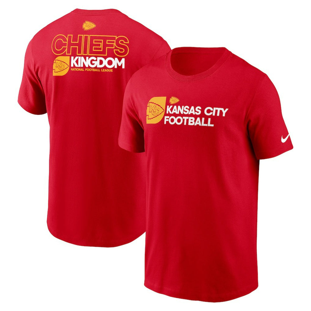 Kansas City Chiefs Outline T-Shirt Red | Nike for Sale