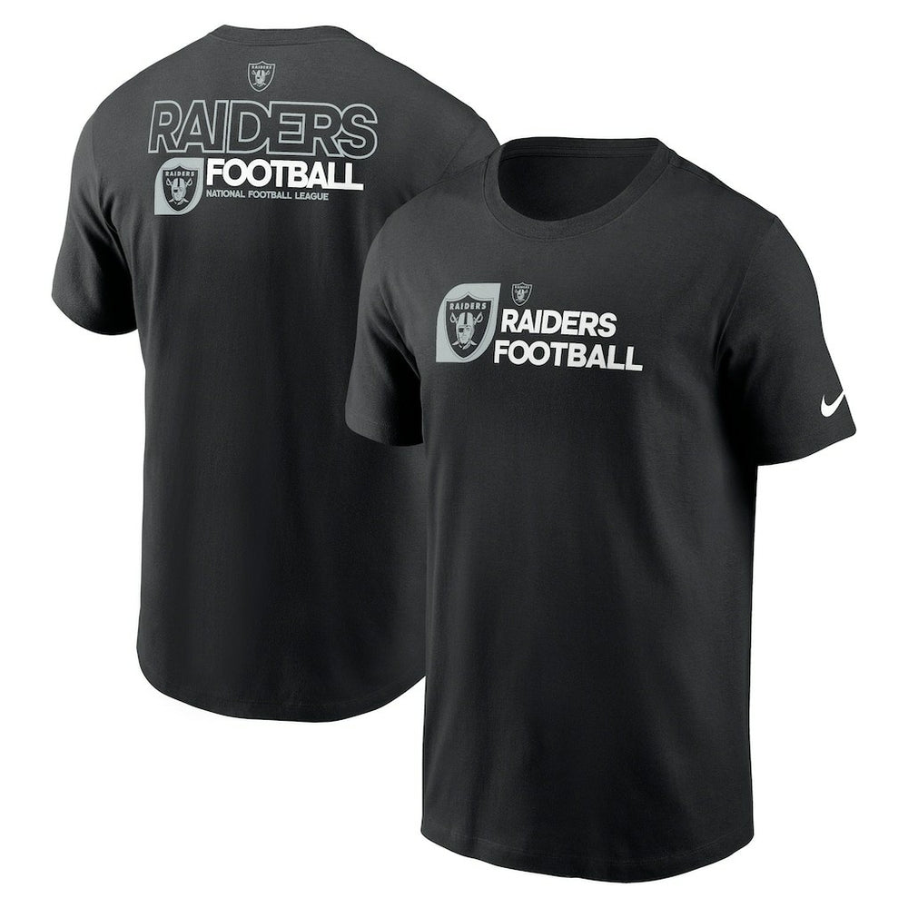 Las Vegas Raiders Outline T-Shirt Black | Nike for Sale