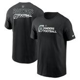 Las Vegas Raiders Outline T-Shirt Black | Nike for Sale