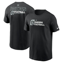 Las Vegas Raiders Outline T-Shirt Black | Nike for Sale