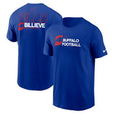 Buffalo Bills Outline T-Shirt Royal | Nike for Sale