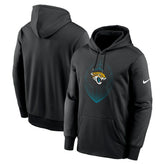 Jacksonville Jaguars Icon Performance Pullover Hoodie Black | Nike for Sale