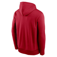 San Francisco 49ers Icon Performance Pullover Hoodie Scarlet | Nike for Sale