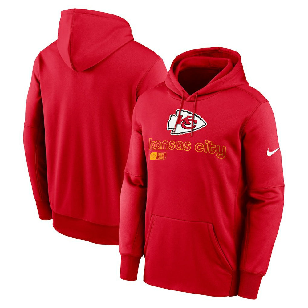 Kansas City Chiefs Performance Pullover Hoodie Red | Nike for Sale